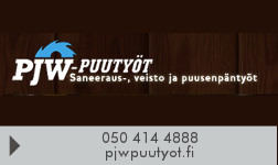 PJW-Puutyöt Oy logo